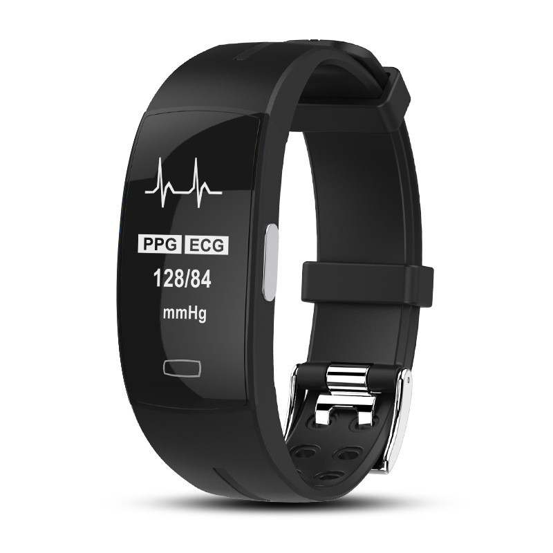 Smart Fitness Tracker with Heart Rate Monitor – Activity & Sleep Tracking, Notifications, OLED, IP67, iOS & Android