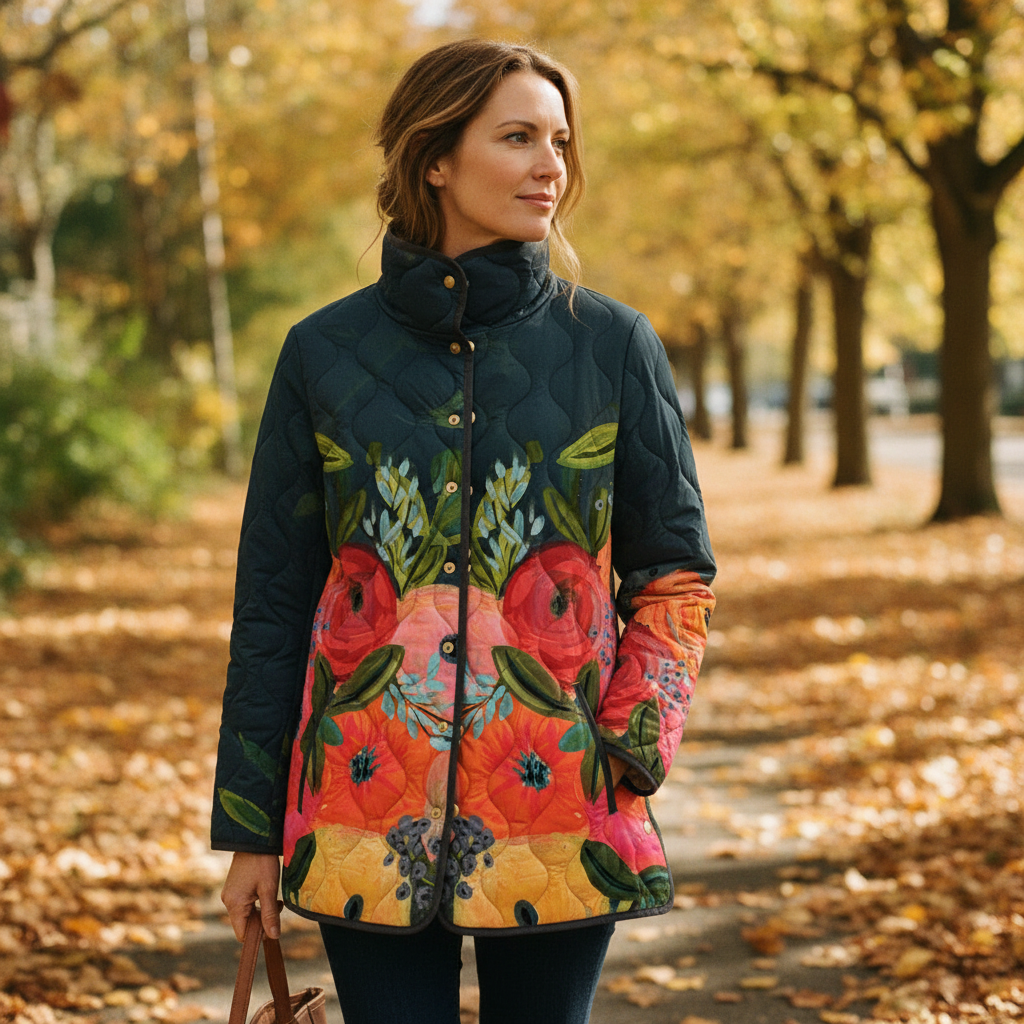 Women’s Jacket | Colorful Floral Print