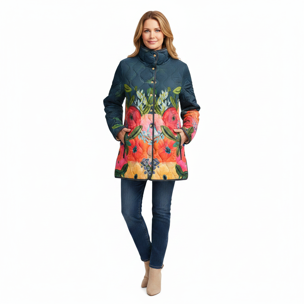 Women’s Jacket | Colorful Floral Print