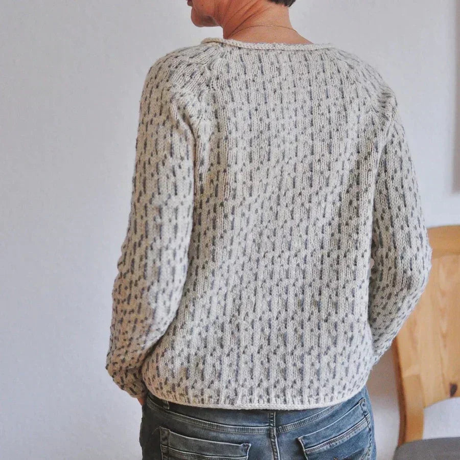 Flōre | Women's Raglan Sleeve Sweater - Crewneck Knit Pullover