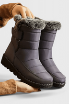 Sephira | Women's Quilted Ankle Boots - Padded Winter Warm Booties