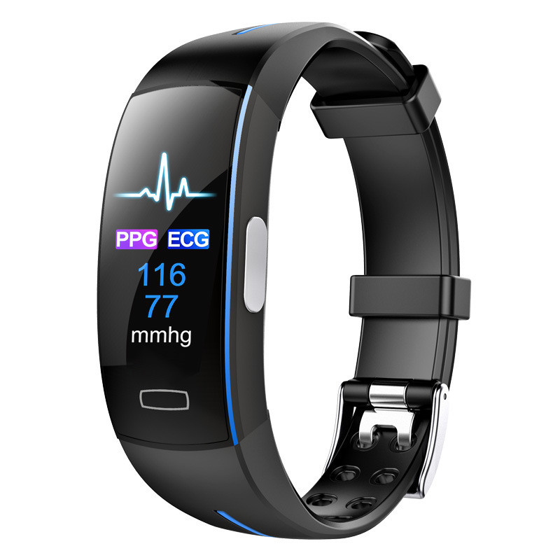 Smart Fitness Tracker with Heart Rate Monitor – Activity & Sleep Tracking, Notifications, OLED, IP67, iOS & Android