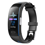 Smart Fitness Tracker with Heart Rate Monitor – Activity & Sleep Tracking, Notifications, OLED, IP67, iOS & Android