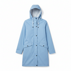 Amore | Women’s Long Breathable Rain Jacket with Lining and Pockets