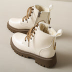 Flōre | Women's Side Zip Ankle Boots - Round Toe Casual Booties