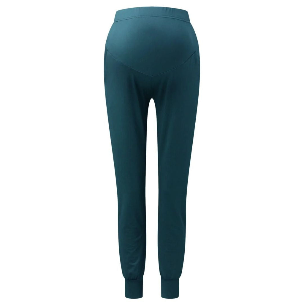 Martina Maternity Leggings – Soft Pregnancy Leggings with Adjustable Waistband, Slim Fit, 5 Colors, S–2XL – Roque