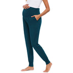 Martina Maternity Leggings – Soft Pregnancy Leggings with Adjustable Waistband, Slim Fit, 5 Colors, S–2XL – Roque