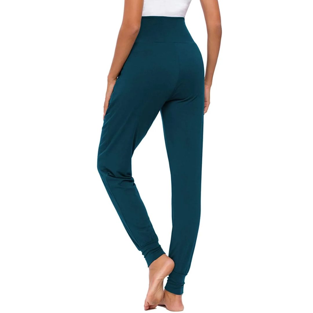 Martina Maternity Leggings – Soft Pregnancy Leggings with Adjustable Waistband, Slim Fit, 5 Colors, S–2XL – Roque