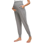 Martina Maternity Leggings – Soft Pregnancy Leggings with Adjustable Waistband, Slim Fit, 5 Colors, S–2XL – Roque