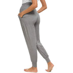 Martina Maternity Leggings – Soft Pregnancy Leggings with Adjustable Waistband, Slim Fit, 5 Colors, S–2XL – Roque