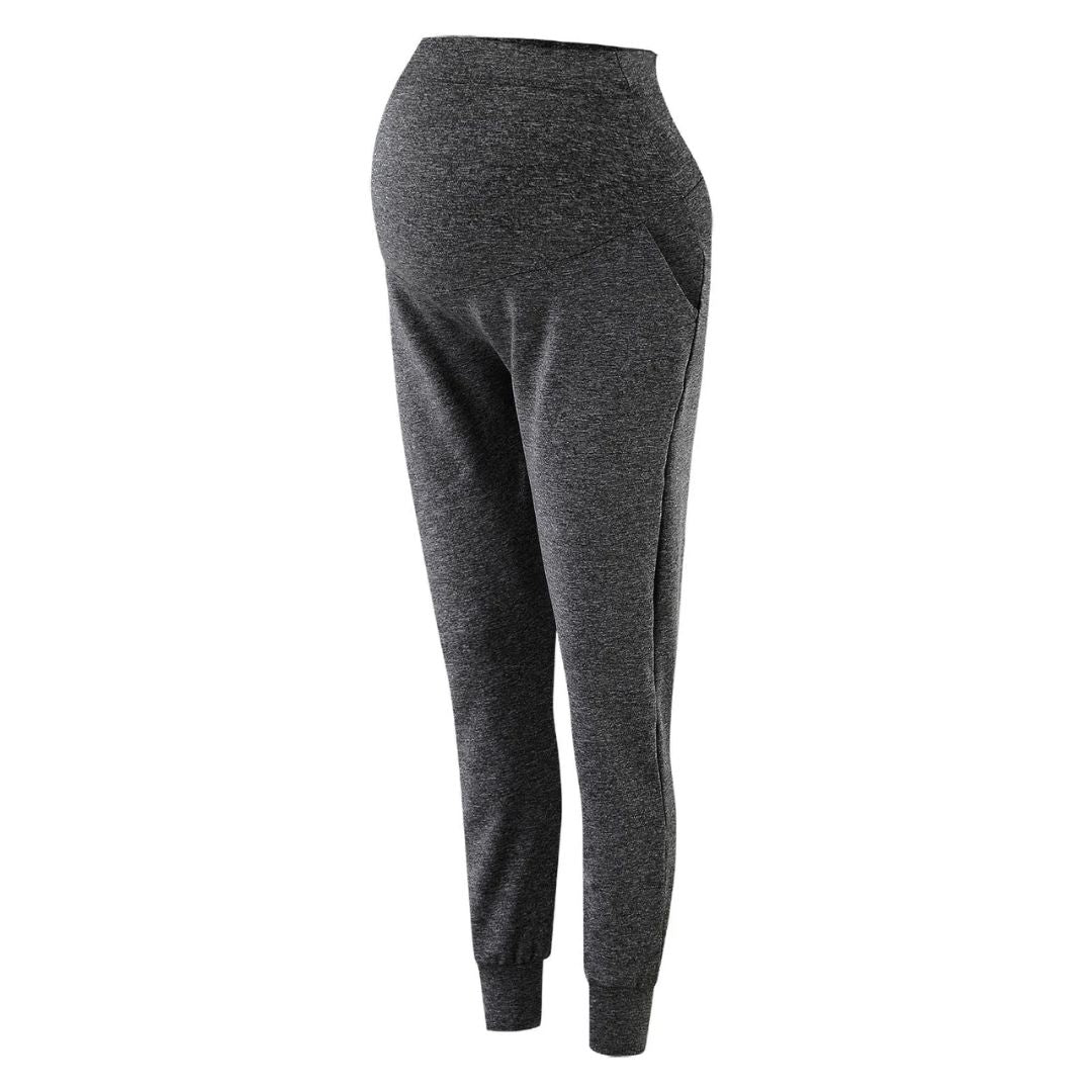 Martina Maternity Leggings – Soft Pregnancy Leggings with Adjustable Waistband, Slim Fit, 5 Colors, S–2XL – Roque