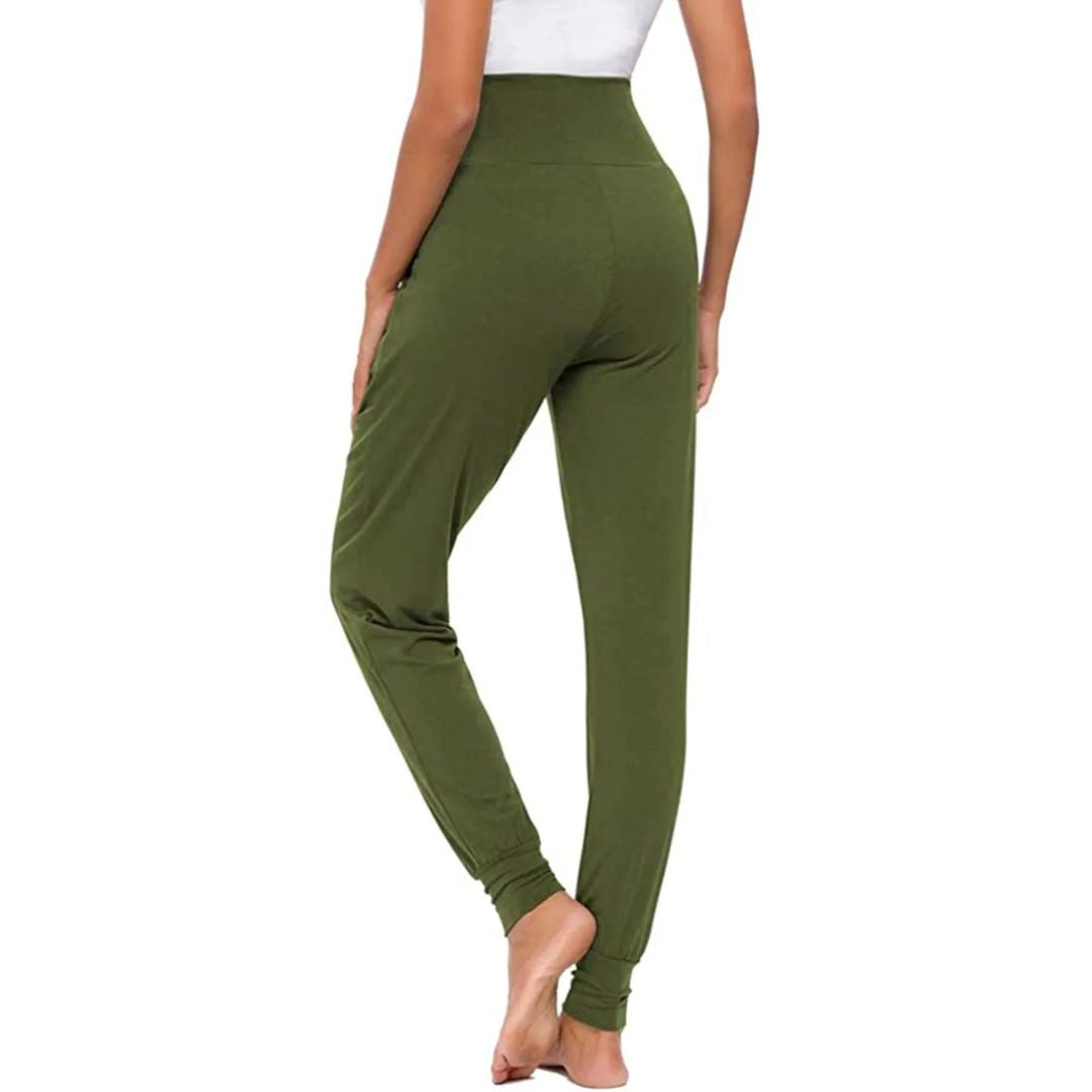 Martina Maternity Leggings – Soft Pregnancy Leggings with Adjustable Waistband, Slim Fit, 5 Colors, S–2XL – Roque