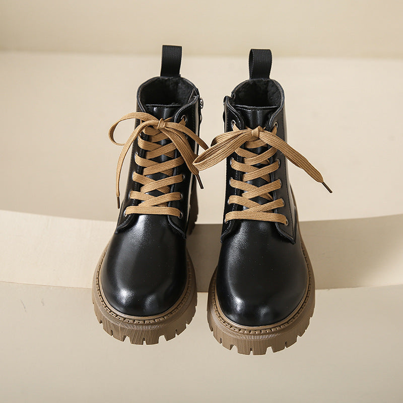 Flōre | Women's Side Zip Ankle Boots - Round Toe Casual Booties