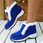 Solis | Women's Platform Ankle Boots - Padded Collar Chunky Booties