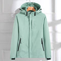 Dôre | Stylish Waterproof Rain Jacket Mint green