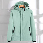 Dôre | Stylish Waterproof Rain Jacket Mint green