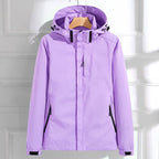 Dôre | Stylish Waterproof Rain Jacket Purple