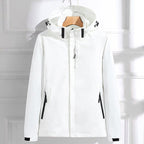 Dôre | Stylish Waterproof Rain Jacket White