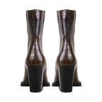 Dôre | Boots For Women | Ankle Height With Block Heel
