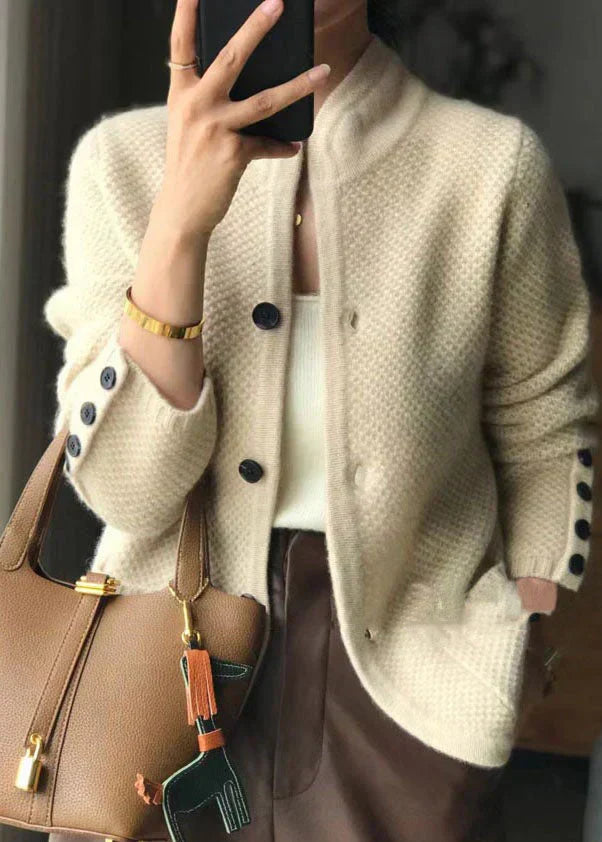 Amore | Women's Luxurious Cosy Cardigan Off White