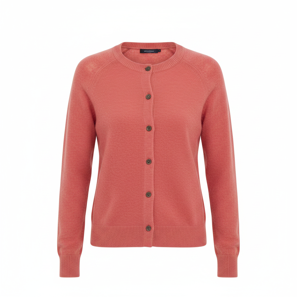 Amore | Women's V-Neck Button-Front Cardigan - Soft Knit Sweater