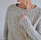 Flōre | Women's Raglan Sleeve Sweater - Crewneck Knit Pullover
