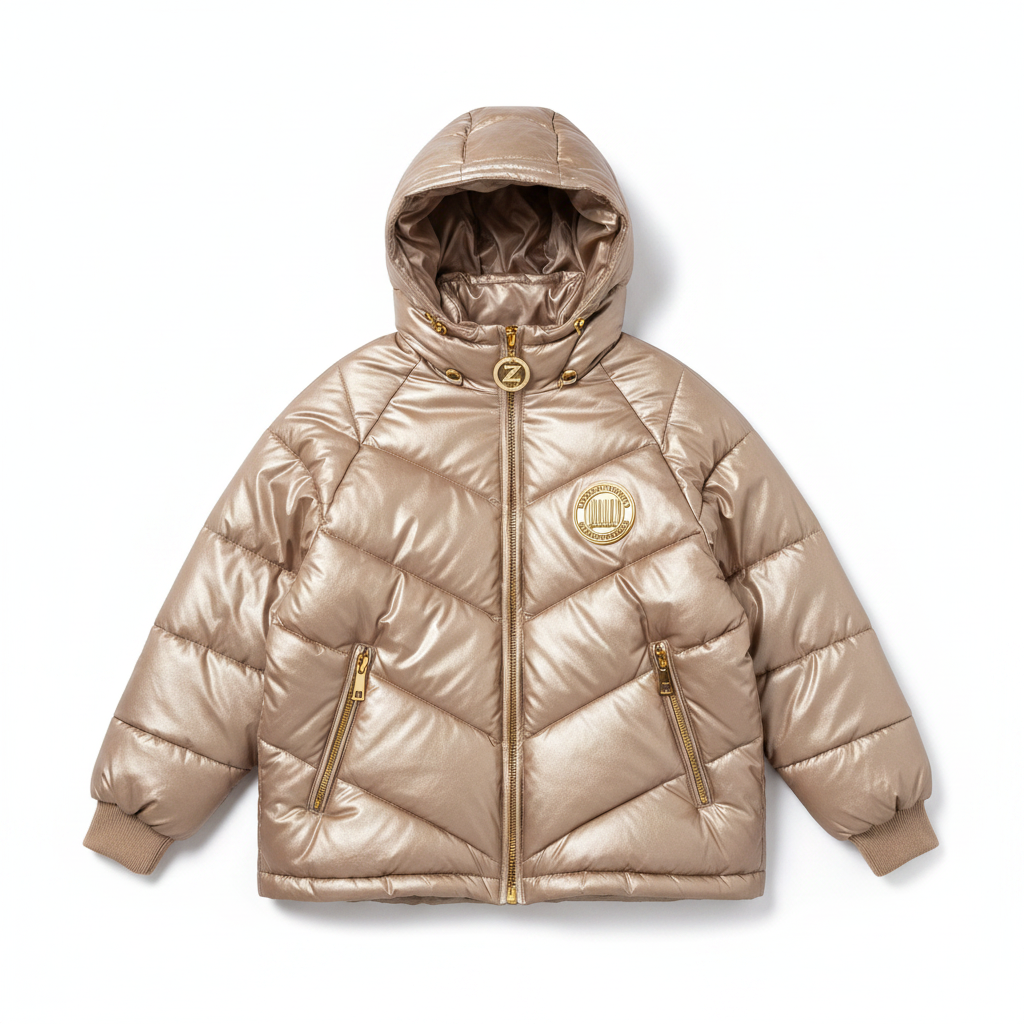 Zahara | Women's Puffer Jacket with Hood - Warm Quilted Down Parka & Windproof Winter Coat
