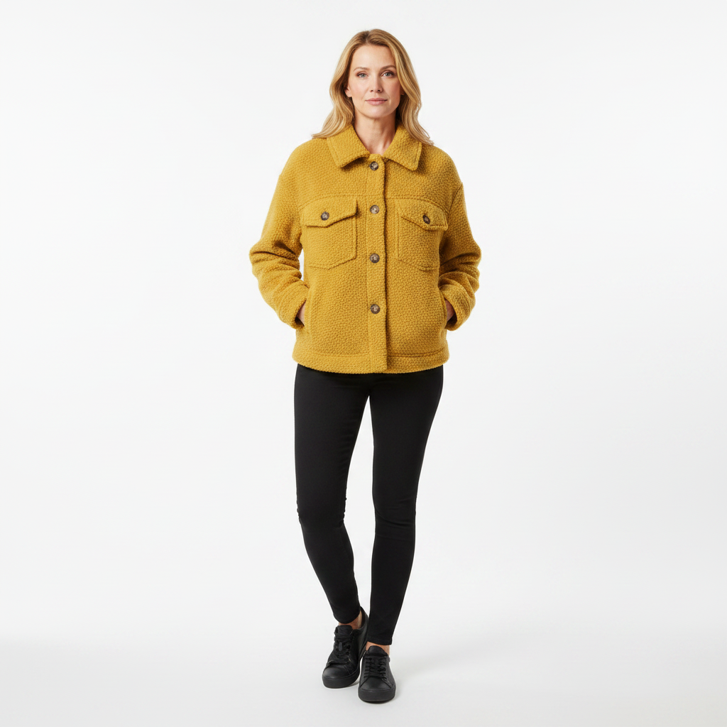 Women's Cardigan | Collared Neckline