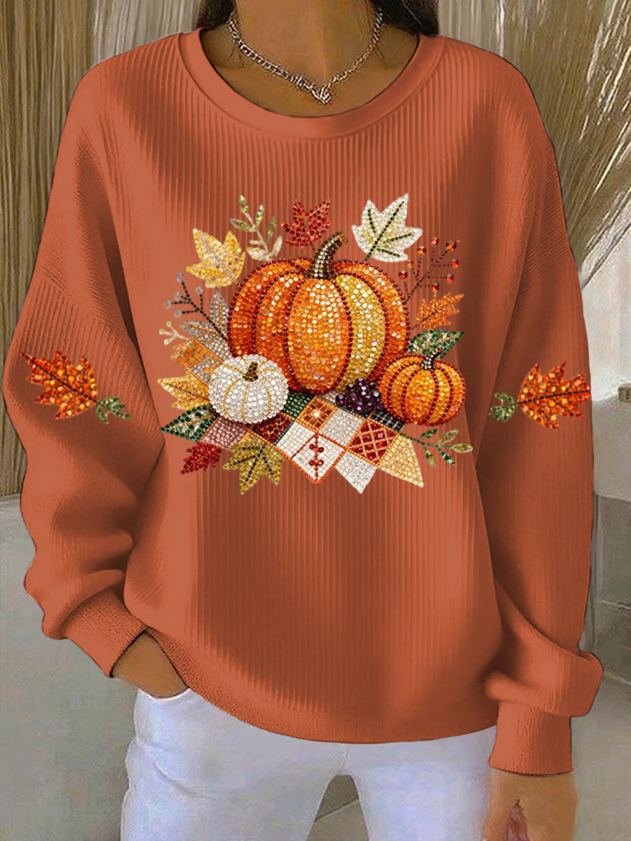 Umami | Women’s Sweatshirt | Pumpkin Graphic Design
