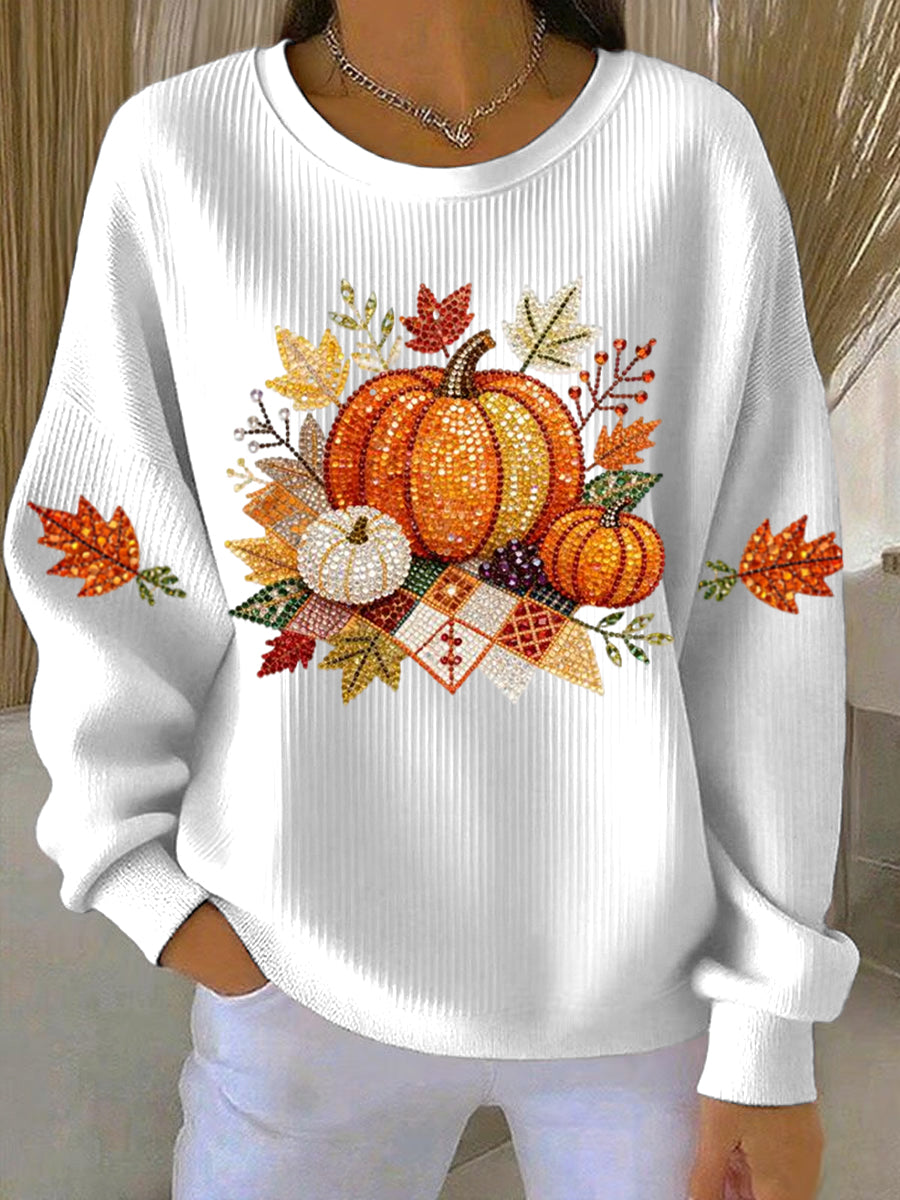 Umami | Women’s Sweatshirt | Pumpkin Graphic Design