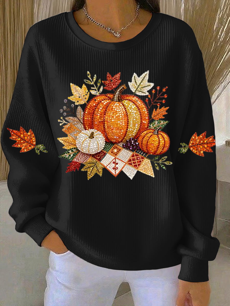 Umami | Women’s Sweatshirt | Pumpkin Graphic Design