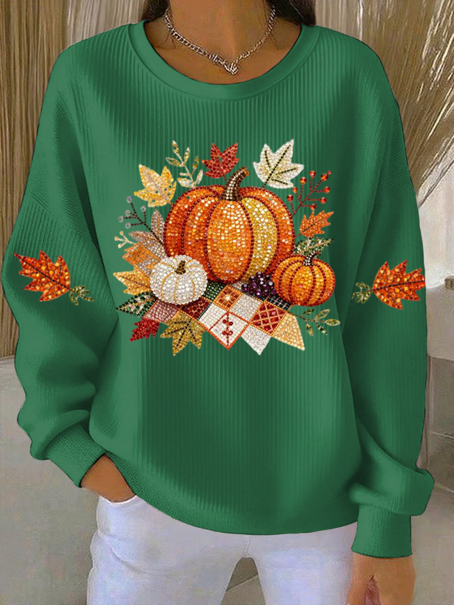 Umami | Women’s Sweatshirt | Pumpkin Graphic Design