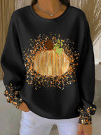 Amore | Women's Graphic Crewneck Sweatshirt - Front Print Pullover