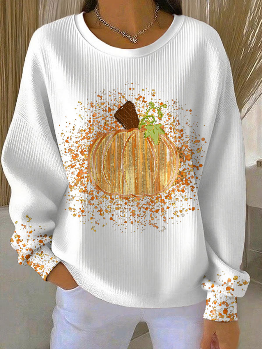 Amore | Women's Graphic Crewneck Sweatshirt - Front Print Pullover