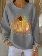 Amore | Women's Graphic Crewneck Sweatshirt - Front Print Pullover